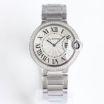 TW Factory Advanced 36*8MM 751 Movement Fisheye Glass Two-tone Bracelet Diamond Bezel Watch